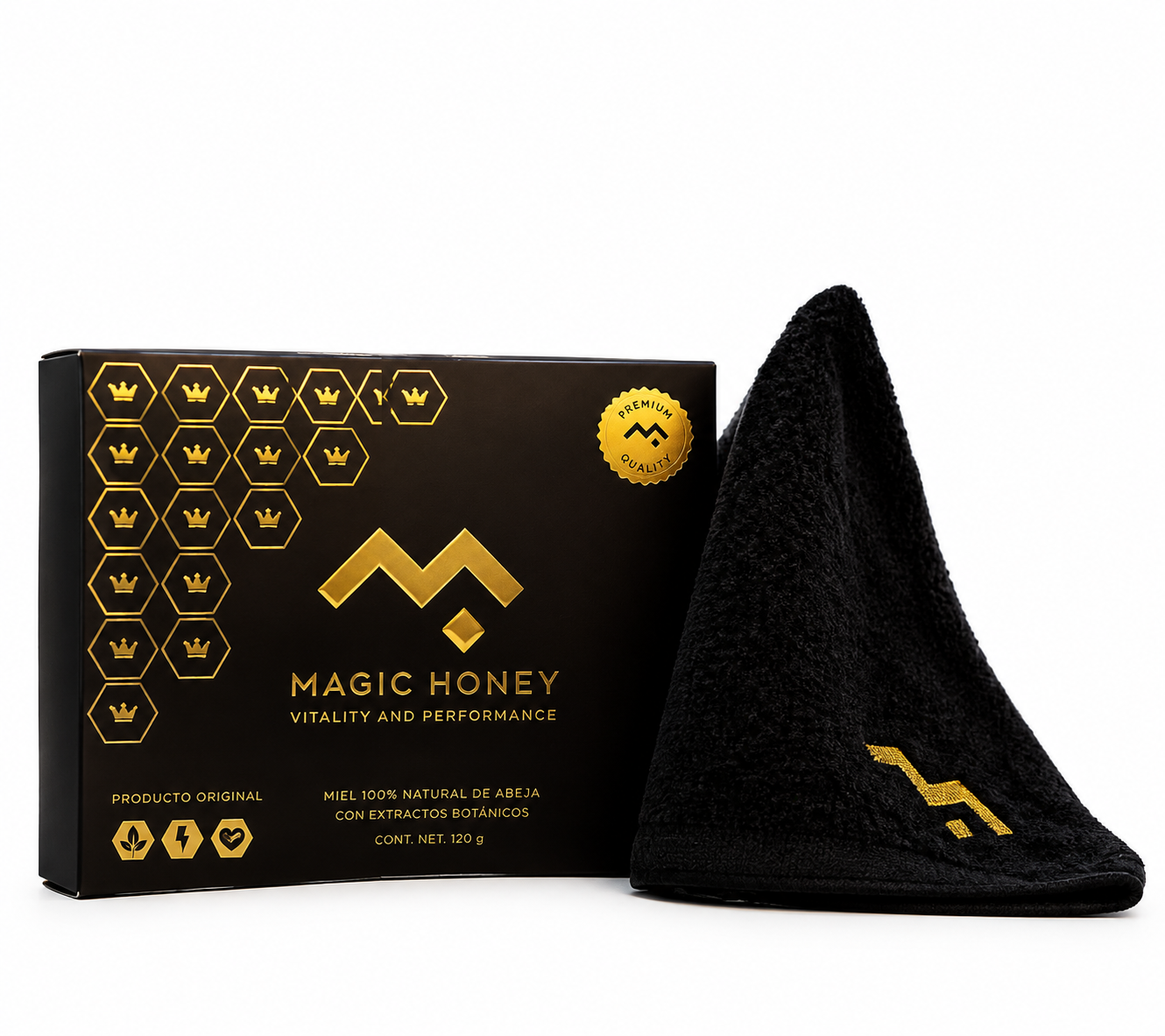 Magic honey 24 Sachet + Toalla Facial De Regalo